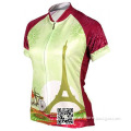 Sublimation Printing Women Cycle Cycling Suit Jerseys Custom